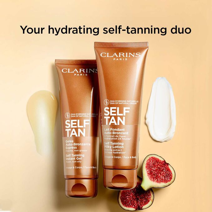 Hydrating, self-tanning duo