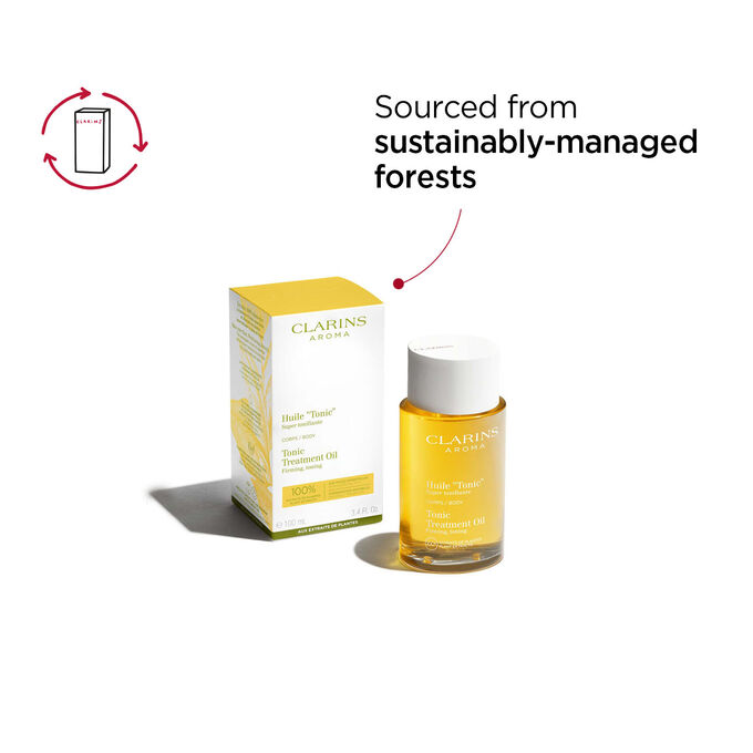 Tonic Treatment Oil pack made from sustainably-managed forests
