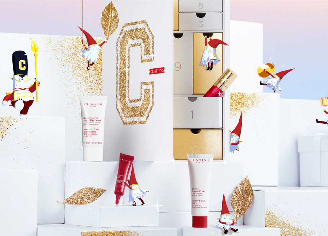 clarins christmas calendar 2022